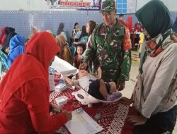 Peran Aktif Babinsa Kelurahan Jegu Wujudkan Generasi Sehat Tanpa Stunting Lewat Posyandu