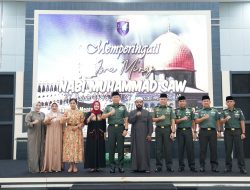 Keluarga Besar Kodam XII/Tpr Peringati Isra Mi’raj Nabi Muhammad SAW 1446 H