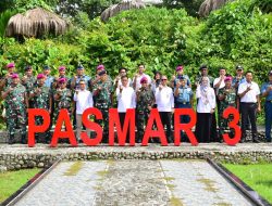 Komandan Pasmar 3 Sambut Kedatangan Tim BPK RI Di Sarang Petarung Mako Pasmar 3 Sorong