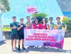 Meski baru terbentuk Bhayangkari dan Yayasan Kemala Bhayangkari Papua Barat Daya sabet juara di Tour of Kemala (ToK) 2025