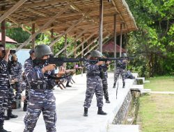 Lantamal XIV Sukses Gelar Uji Terampil Glagaspur Tingkat I