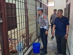 Antisipasi Tahanan Kabur Polres Landak Lakukan Pengecekan Rutin di Ruang Tahanan