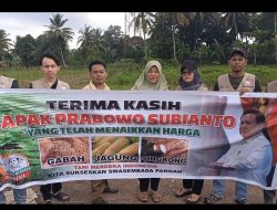 TMI Korcam Pemulutan: Indonesia Terang, Terima Kasih kepada Prabowo Subianto atas Program Sejahterakan Petani