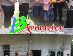 Peduli Warga Lansia Kapolres Mesuji Lampung laksanakan Bhakti Sosial membagikan Sembako