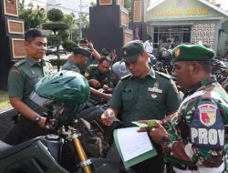 Tingkatkan Kesadaran Dan Kepatuhan, Kodim 0808 Terima Sosialisasi Ops Gaktib Yustisi Subdenpom V/1-3