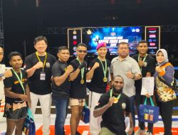 Luar Biasa, Atlet MMA Pasmar 3 Raih Medali Emas Pada KASAL BELT 2025 di Bali