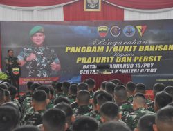 Pangdam I/BB Tinjau Yon Arhanud 13/PBY, Tekankan Kesiapsiagaan dan Soliditas
