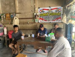 Polsek Meranti Polres Landak Polda Kalbar Melaksanakan Jum’at Curhat