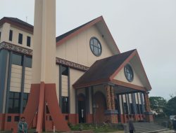 Ciptakan Rasa Aman, Polsek Sengah Temila Melaksanakan Pam Gereja Setiap Hari Minggu