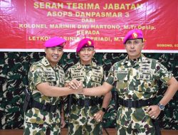 Komandan Pasmar 3 Pimpin Sertijab Asops Danpasmar 3 Di Ruang Rapat Mako Pasmar 3