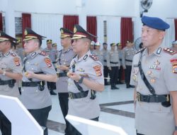 4 PJU dan 6 Kapolres Jajaran Polda NTB Resmi Berganti