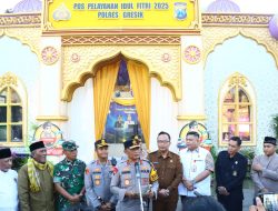 Kapolres Gresik Dampingi Kapolda Jatim Tinjau Pos Pelayanan Bunder, Pastikan Kesiapan Operasi Ketupat Semeru 2025