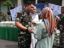 Zakat Fitrah Keluarga Besar Kodim 0807, Wujud Kepedulian di Bulan Suci