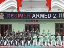 Kunjungan Kerja Pangkostrad Di Resimen Armed 2 Kostrad