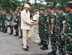 Menhan RI Tinjau Fasilitas Pendidikan dan Sarana Pendukung Rindam I/BB