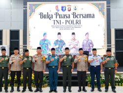 Pelihara Sinergi dan Eratkan Silaturahmi Jajaran TNI-Polri di Kalbar Buka Puasa Bersama
