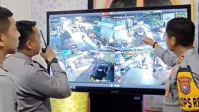 Pemudik Tidak Perlu Khawatir, Kapolres Gresik Pastikan Terus Pantau Arus Mudik Personel Siap Siaga