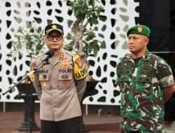 TNI-Polri Trenggalek Siaga Penuh, Pastikan Malam Takbir Idul Fitri 1446 H Aman!