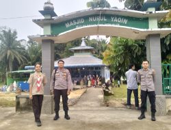 Polsek Menjalin, Laksanakan Pengamanan Sholat Idul Fitri 1446 Hijriah