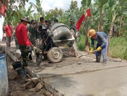 Sasaran Fisik TMMD di Kalinanas Terus di Kebut