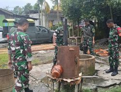 Bantu Kesulitan Warga Masyarakat, Kodim 1710/Mimika Bangun 4 Titik Lagi Sumur Bor dan MCK serta Kamar Mandi Umum