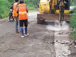 Pembangunan Plesengan di Desa Pagak: Upaya Pemerintah Desa untuk Meningkatkan Infrastruktur Jalan