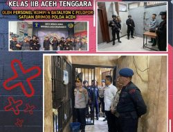 Brimob Aceh, Melaksanakan Pengamanan Lapas Kelas II B Aceh Tenggara