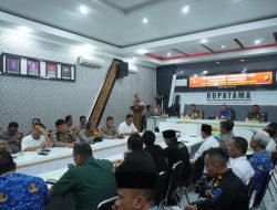 Polres Bojonegoro Gelar Rakor Lintas Sektoral Operasi Ketupat Semeru 2025