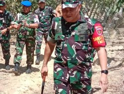 Pastikan Semua Sasaran Selesai, Dansatgas TMMD Pantau Langsung Semua Sasaran