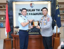 Danlanud Sultan Hasanuddin Terima Kunjungan Irjen Pol Yudhiawan