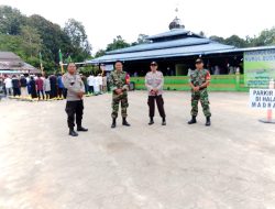 TNI-Polri Amankan Shalat Idul Fitri di Mempawah Hulu.