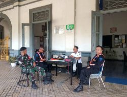 Stasiun Telawa Tak Luput Dari Pantauan Babinsa Juwangi