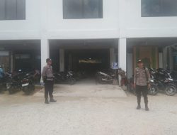 Polsek Ngabang Lakukan Pengamanan Shalat Jumat Untuk Memastikan Situasi Kondusif