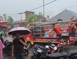 Rumah Berlantai Dua Hangus Terbakar Di Dusun Martalaya