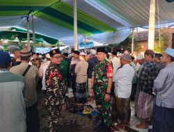 Babinsa Pantau dan Amankan Kegiatan Houl Mbah Slagah dan Khotmul Al-Qur’an di Kelurahan Pekuncen