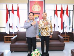 Kapolda Maluku Terima Kunjungan Anggota DPR RI