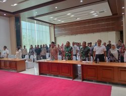 Pabung Kodim 0819 Pasuruan Hadiri Rakor Penyerapan Gabah, Dukung Swasembada Pangan Nasional