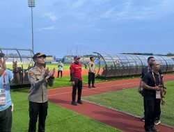 Kapolres Gresik Apresiasi Suporter Laga Semifinal AFC Challenge League di Gejos Tertib dan Kondusif