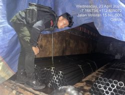 Tindak Lanjut Lapor Cak Roma, Tim Raimas Kalam Munyeng Polres Gresik Gagalkan Aksi Penggelapan 250 Batang Pipa Besi