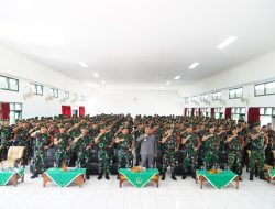 Pangdivif 2 Kostrad dan Bupati TTU Berikan Pengarahan Persiapan Satgas Pamtas RI-RDTL