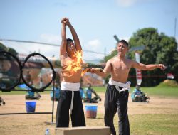 Pertunjukan Seni dan Budaya Indonesia Memukau Dunia Dalam Rangka Medal Parade Ceremony Sstgas BGC 39-F Monusco