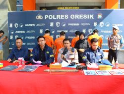 Ungkap Kasus Pengeroyokan di Depan Stadion Gejos, Polres Gresik Ringkus Empat Anggota LSM Laskar Sakera