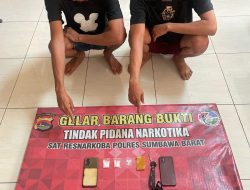 Polisi Berhasil Amankan 10 Gram Sabu dari Dua Pelaku