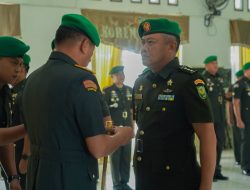 Danrem 162/WB Pimpin Acara Serah Terima Jabatan dan Tradisi Korps Pejabat Utama