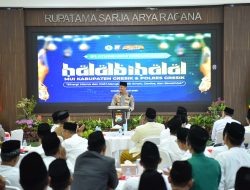 Silaturahmi Kebangsaan Bersama MUI Kabupaten Gresik, Kapolres AKBP Rovan Paparkan Program Strategis Kamtibmas