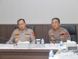 Polda Sumsel ikuti Rapat ketahanan pangan secara dari daring