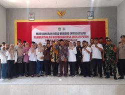 Serda Joko Hadiri Pembentukan Koperasi Merah Putih di Desa Pagak: Dukungan Program Presiden Prabowo Subianto
