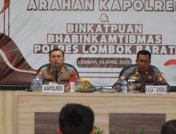 Kapolres Lombok Barat Tekankan Peran Krusial Bhabinkamtibmas dalam Harkamtibmas