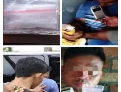 Polsek Rantau Bayur Amankan Pelaku Pengguna Narkoba Jenis Sabu – Sabu