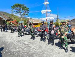 TNI-Polri Bersinergi Melaksanakan Pengamanan Ibadah Perayaan Jumat Agung di Puncak Jaya